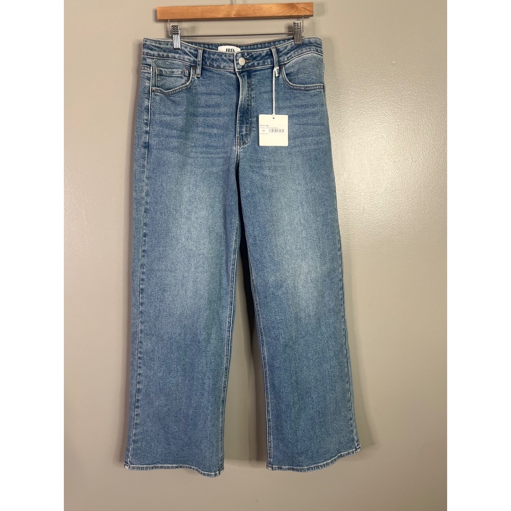 JBD just black denim full length straight jeans casual